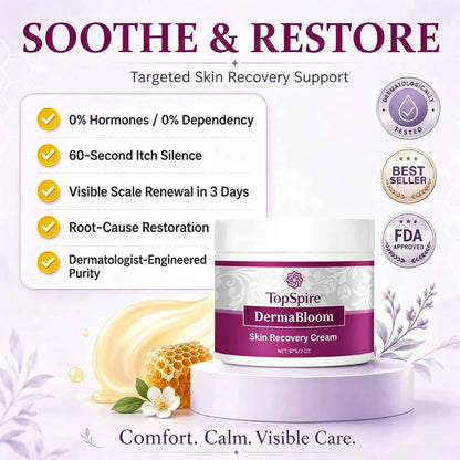 ✨TopSpire® DermaBloom Skin Recovery Cream