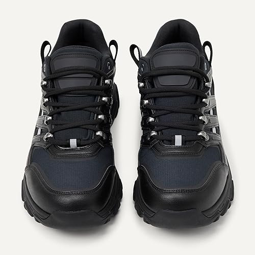 Comfort Memory Foam Insole Hiking Boots, Men's Waterproof Outdoor Trekking Shoes