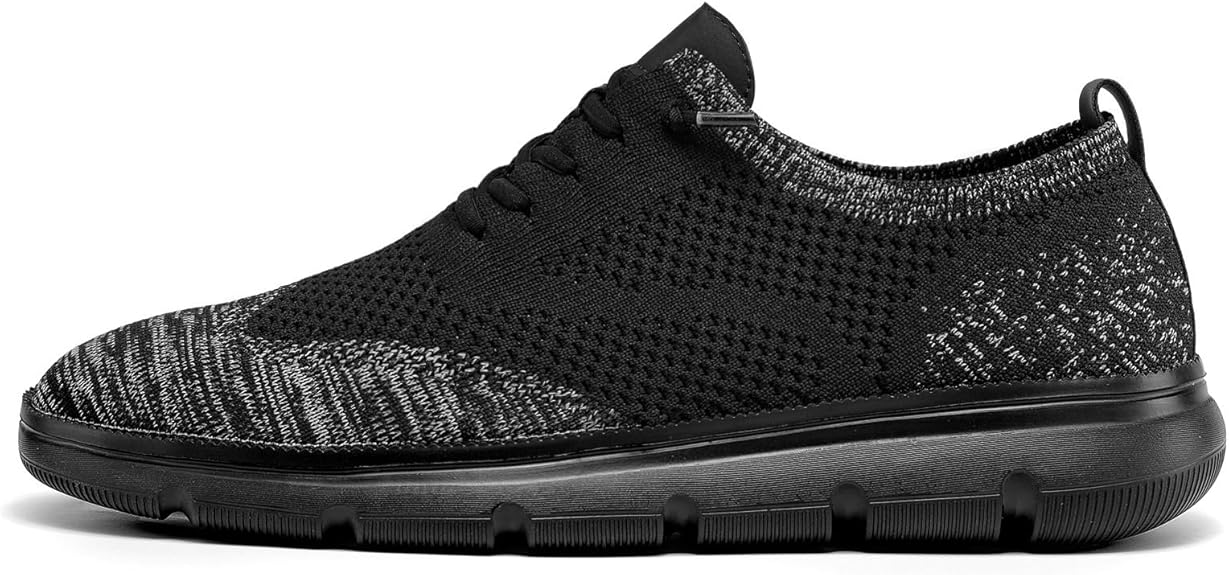 Mens Oxfords Shoes Casual Walking Dress Sneakers Mesh Business Work Lightweight Soft Sole