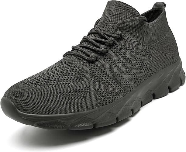 Mens Running Shoes Tennis Walking Lightweight Athletic Workout Gym Shoes Breathable Fashion Sneakers
