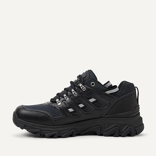 Comfort Memory Foam Insole Hiking Boots, Men's Waterproof Outdoor Trekking Shoes