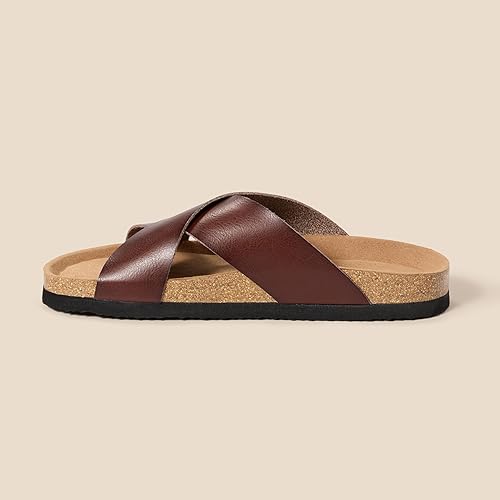 Durable Leather Fisherman Sandals Men Closed Toe Summer Beach & Outdoor Shoes