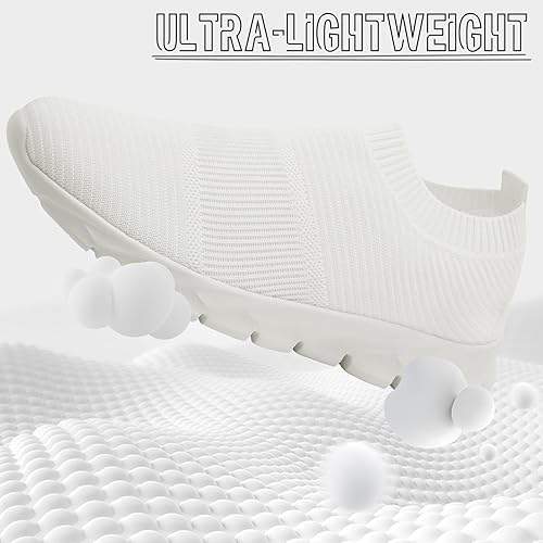 Classic Casual Knit Loafers, Men’s Lightweight Slip-On Fashion Sneakers