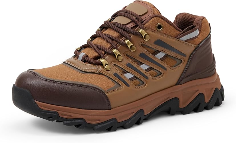 Men's All-Terrain Waterproof Boots, Shock-Absorbing Memory Foam Insole