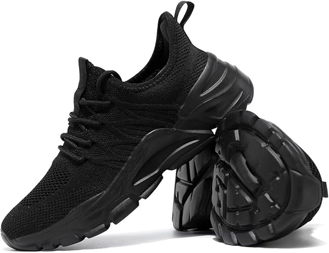 Men's Walking Shoes Lightweight Breathable Mesh Upper Casual Jogging Shoes Tennis Shoes Workout Footwear Non-Slip Gym Sneakers for men
