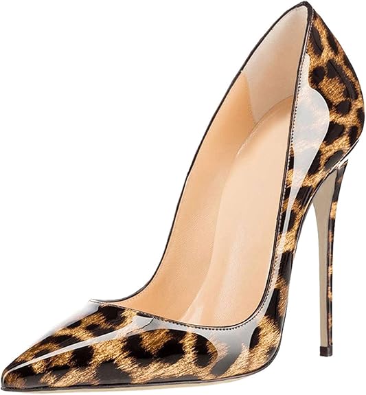Women Closed Toe Ankle Strap High Heels Pointed Toe Slingback Formal Wedding Shoes