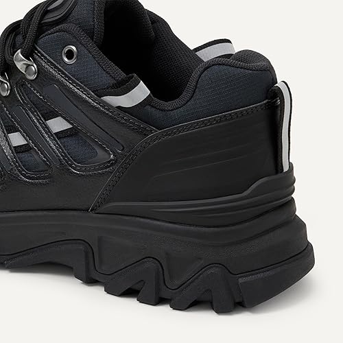 Comfort Memory Foam Insole Hiking Boots, Men's Waterproof Outdoor Trekking Shoes