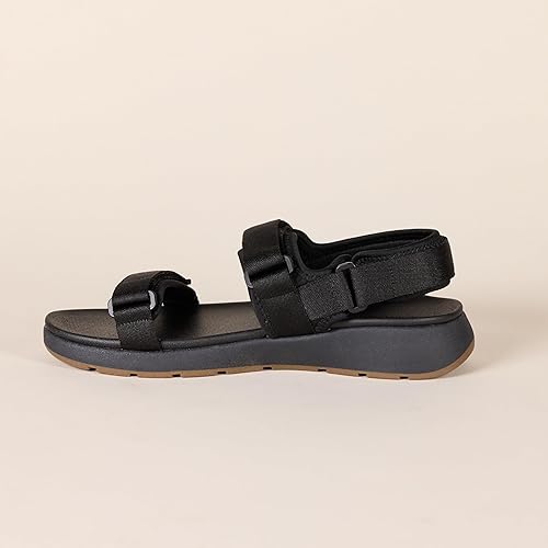 Daily Casual Closed Toe Sandals Men Leather Fisherman Outdoor Non-Slip Footwear
