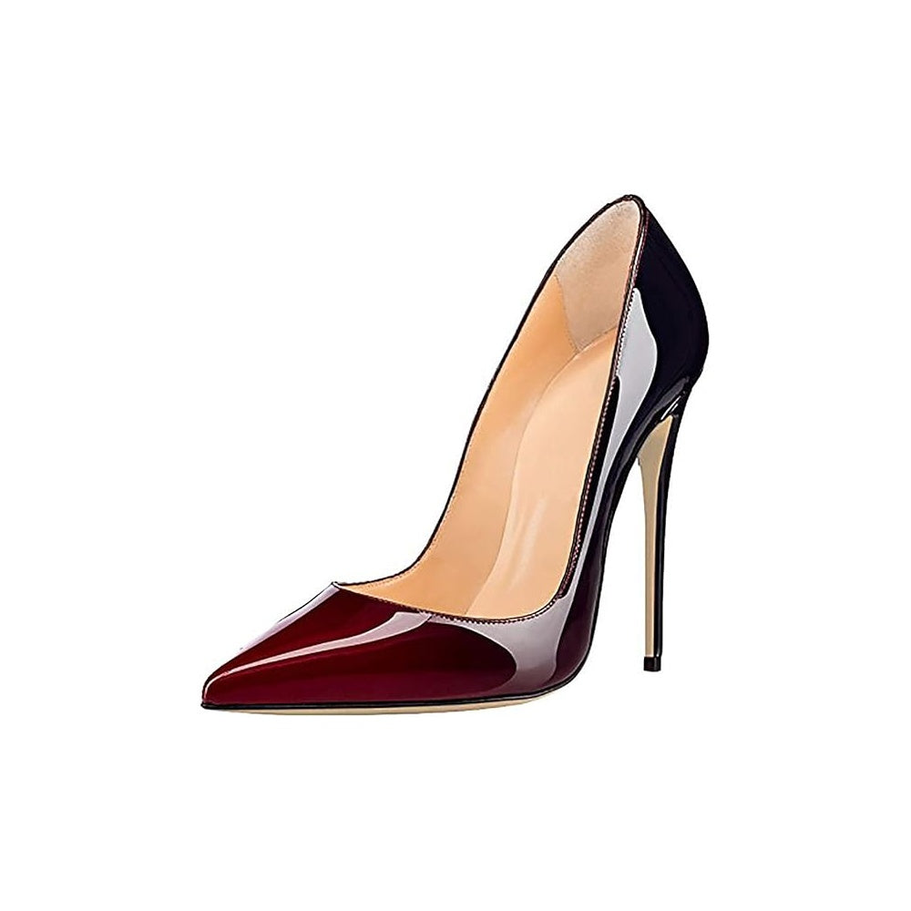 Chic Ankle Strap Closed Toe Heels Women Pointed Toe Slingback Wedding Party Pumps