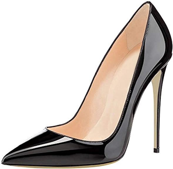 Pointed Toe Ankle Strap High Heels Women Closed Toe Slingback Evening Wedding Pumps
