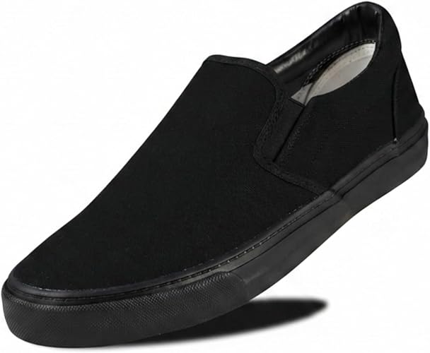 Lightweight Casual Slip-On Shoes, Soft Knit Breathable Outdoor Sneakers
