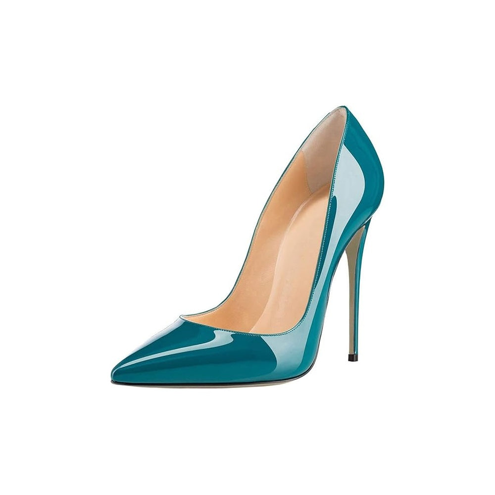 Bridal Elegant Slingback Pumps Women Pointed Toe Closed Toe Ankle Strap Heels