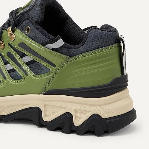 Men's Adventure Hiking Boots, Waterproof Shell with Plush Memory Foam Insole
