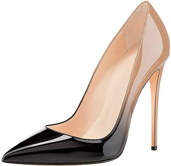 Women's Formal Pointed Toe Pumps Closed Toe Slingback Ankle Strap Wedding High Heels