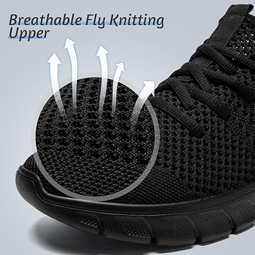 Men's Lightweight Running Shoes Slip On Walking Tennis Gym Shoes Fashion Sneakers