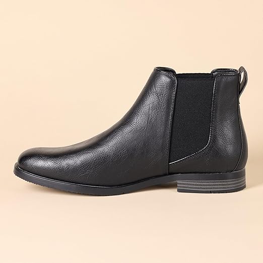 Heavy-Duty Cap Toe Boots, Men's Lace Up Zipper Outdoor Combat Shoes