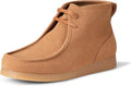Men's Cap Toe Combat Boots, Lace Up Zipper Design Outdoor Ankle Boots