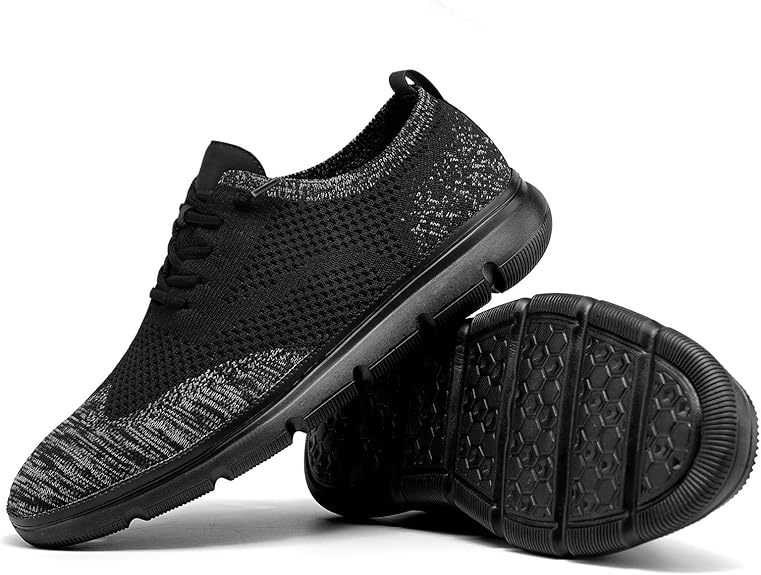 Mens Oxfords Shoes Casual Walking Dress Sneakers Mesh Business Work Lightweight Soft Sole